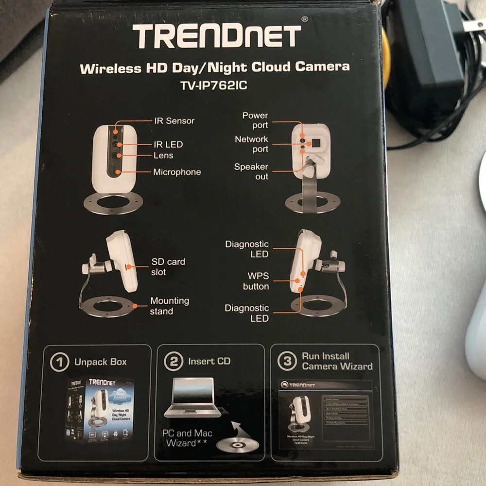 TRENDnet White Cloud Camera
